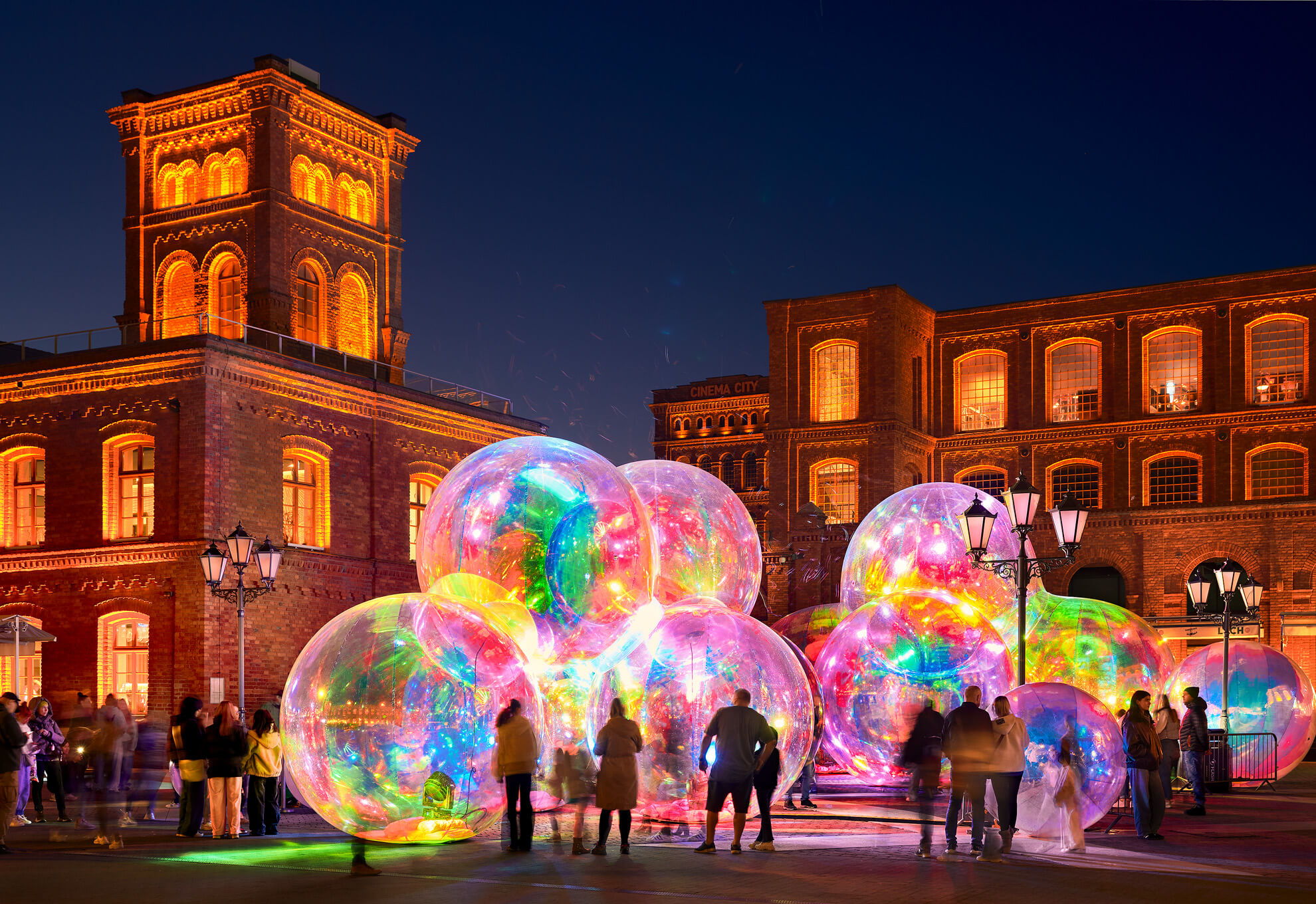 Manufaktura Rynek Light Move Festival