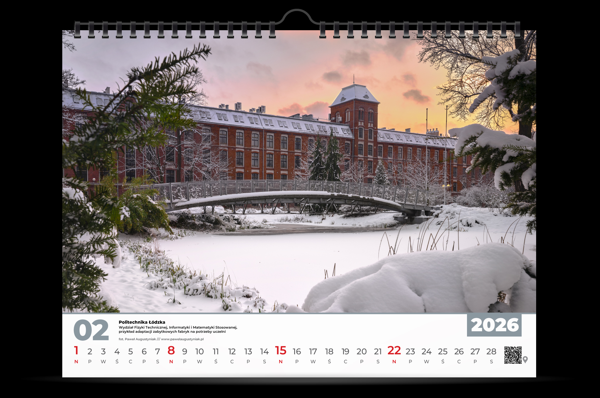 Kalendarz 2026 - Łódź w obiektywie - obrazek 3