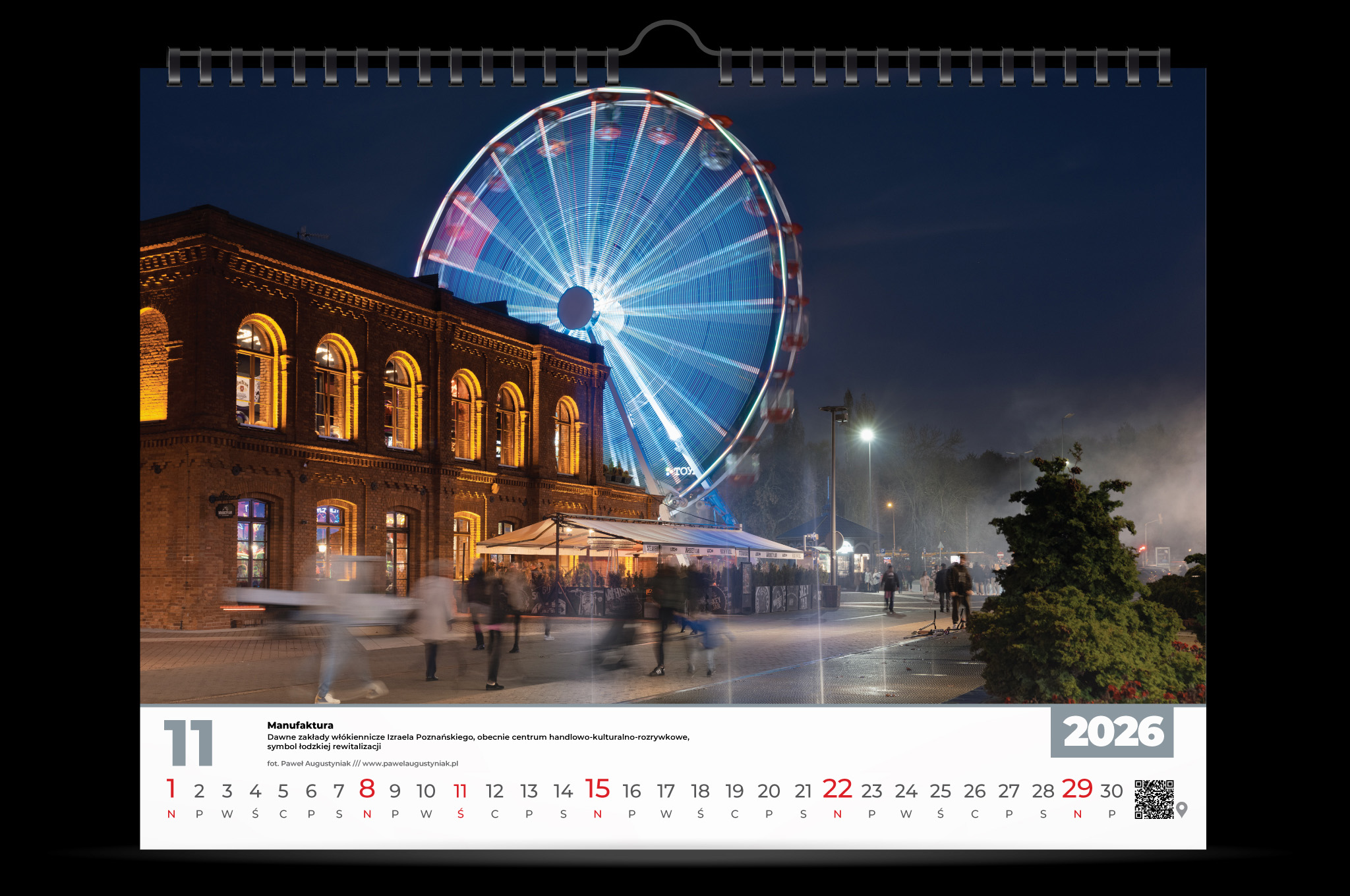 Kalendarz 2026 - Łódź w obiektywie - obrazek 12